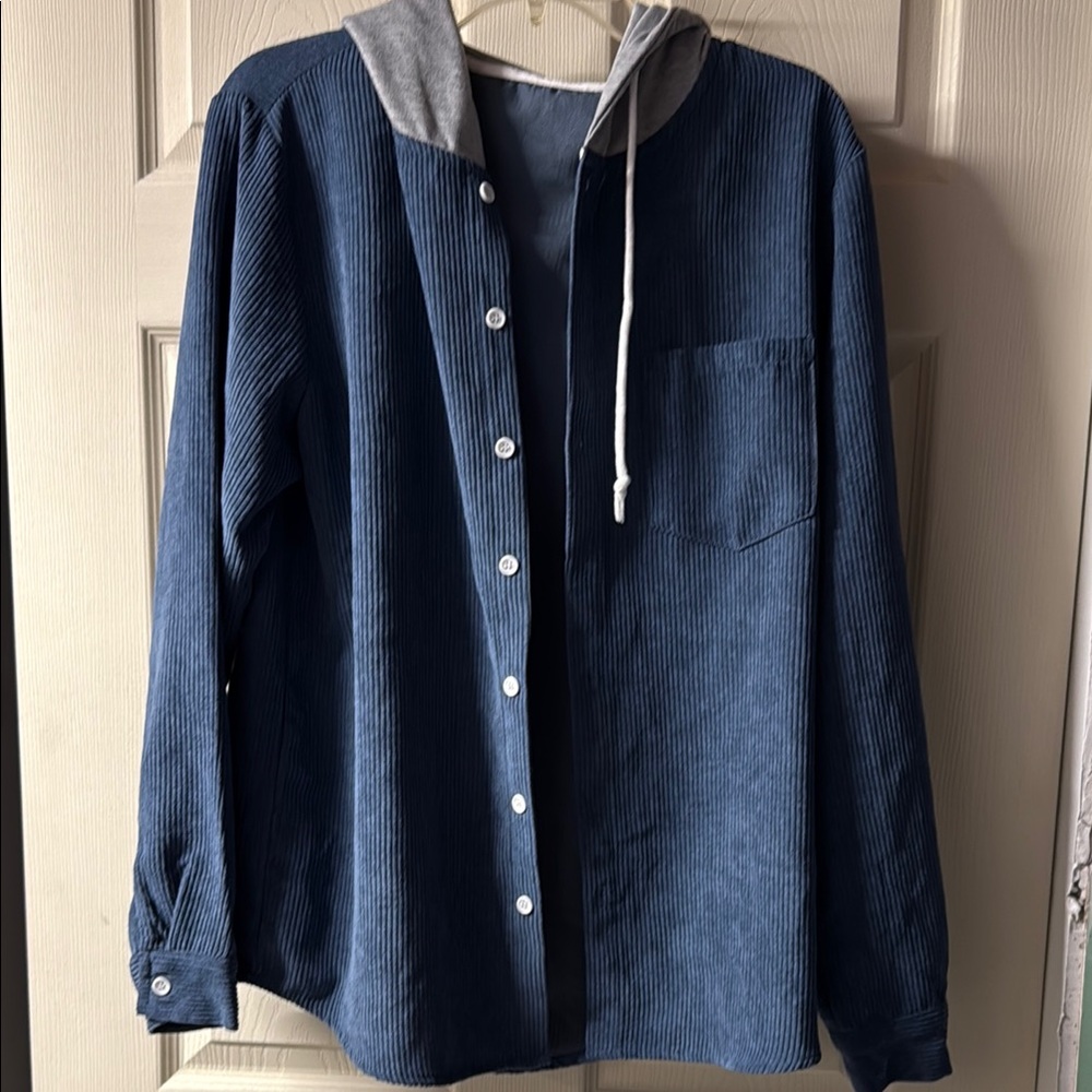 SHEIN Light Blue Knit Fabric